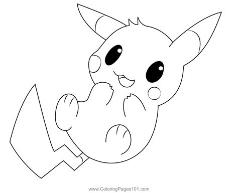 coloring page pikachu|Pikachu Coloring Pages for Kids